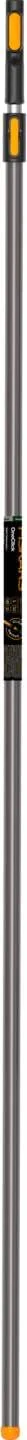 Fiskars OneClick Manche Télescopique L, Changement Sans Effort en un Seul Clic, Adaptateur QuikFit Vendu Séparément, Manche Réglable Extensible de 2,20m à 4m, 1,55 kg, Noir/Orange, 1080672
