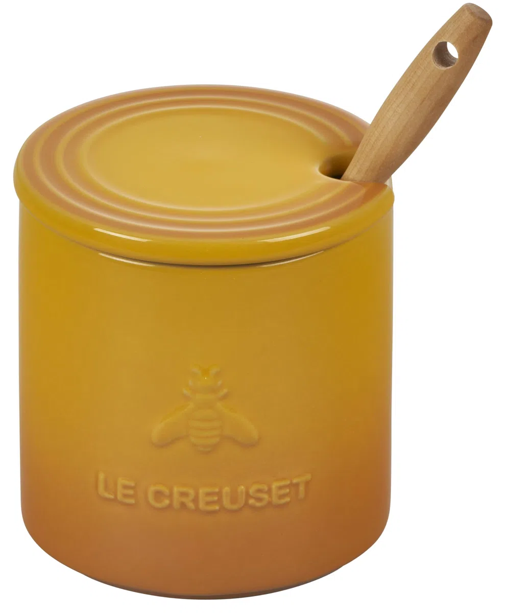 LE CREUSET Pot à miel en grès, 414 ml, nectar