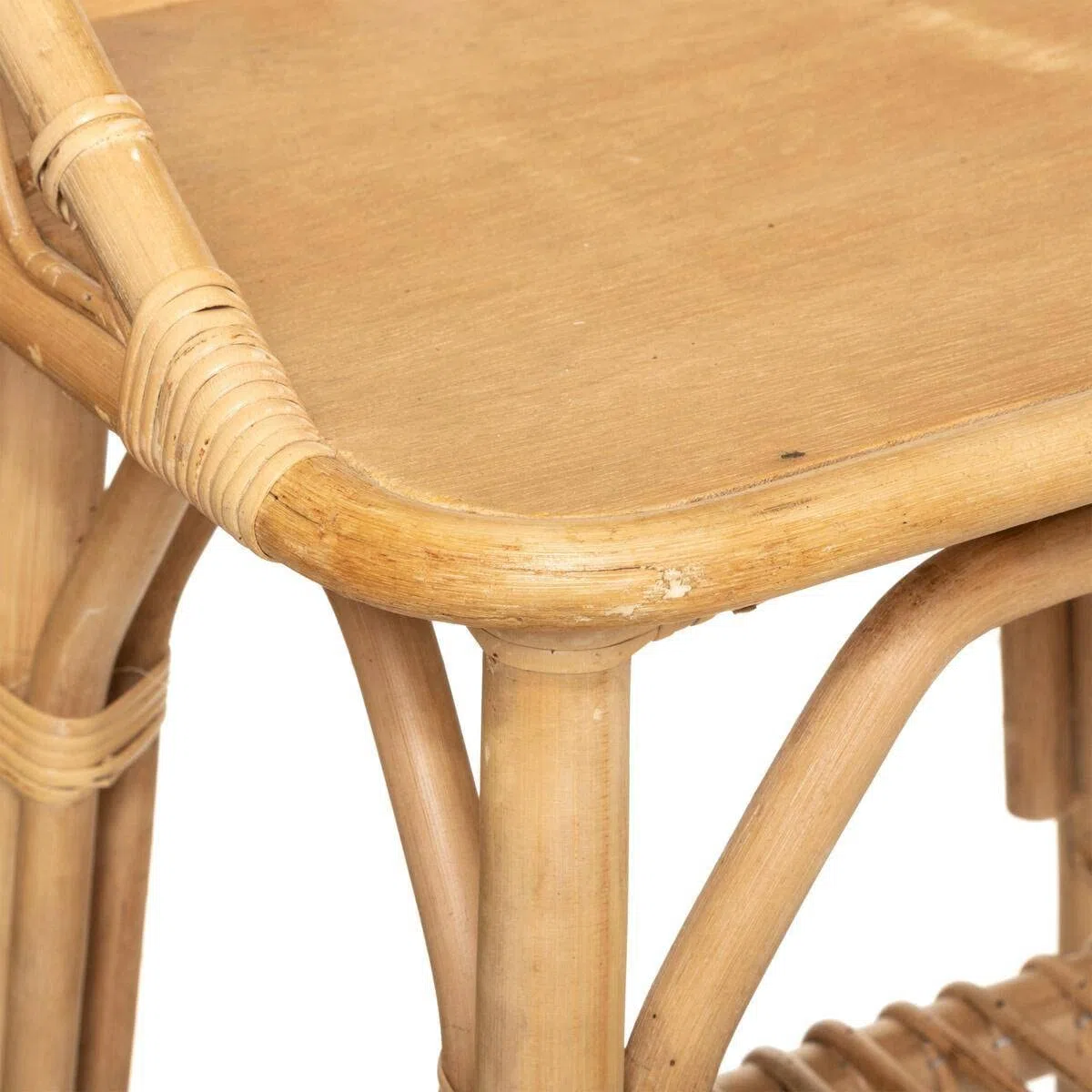 Atmosphera - Table de Chevet Enfant - rotin H56 cm
