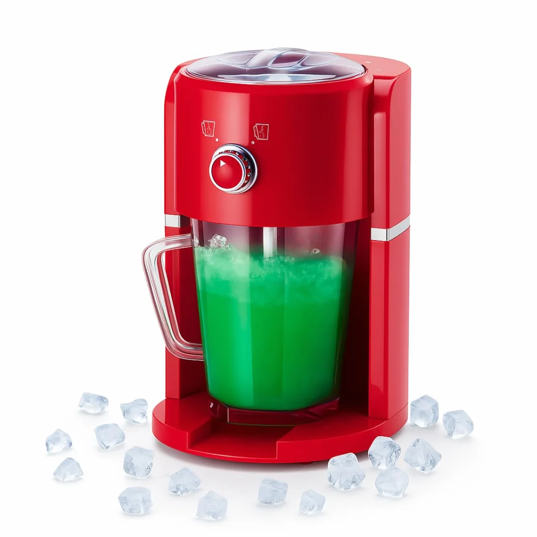 Hachoir à glace électrique Frozen Drinks, lame en acier inoxydable, capacité 1,1 l, granités, cocktails, boissons froides, combinés, yaourt glacé, 30 W