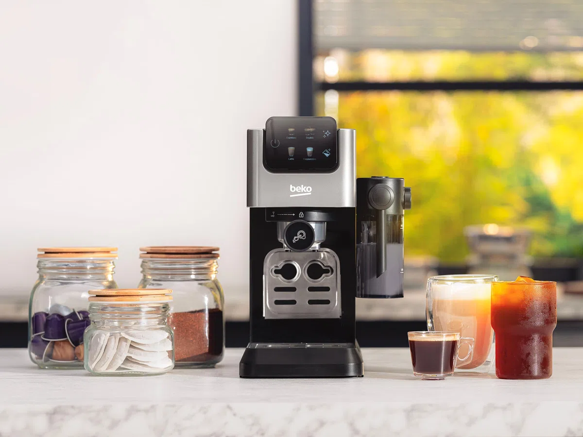 Beko Machine Expresso - compatible café moulu, capsules et dosettes