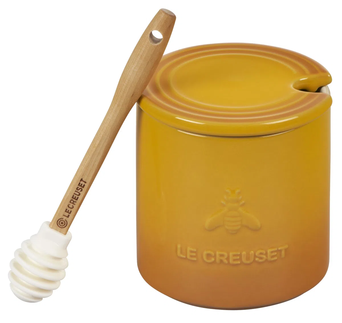 LE CREUSET Pot à miel en grès, 414 ml, nectar