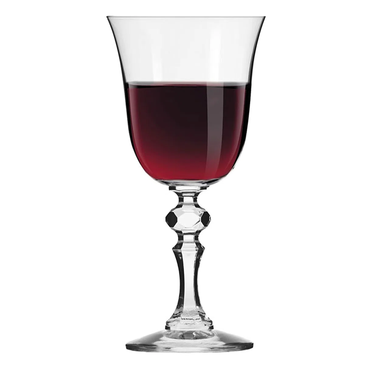 Krosno Petite Verre à Vin Rouge | Lot 6 Verres | 220 ml | Krista Collection | Parfait la Maison, Les Restaurants, Les Fêtes | Lavable au Lave-vaisselle