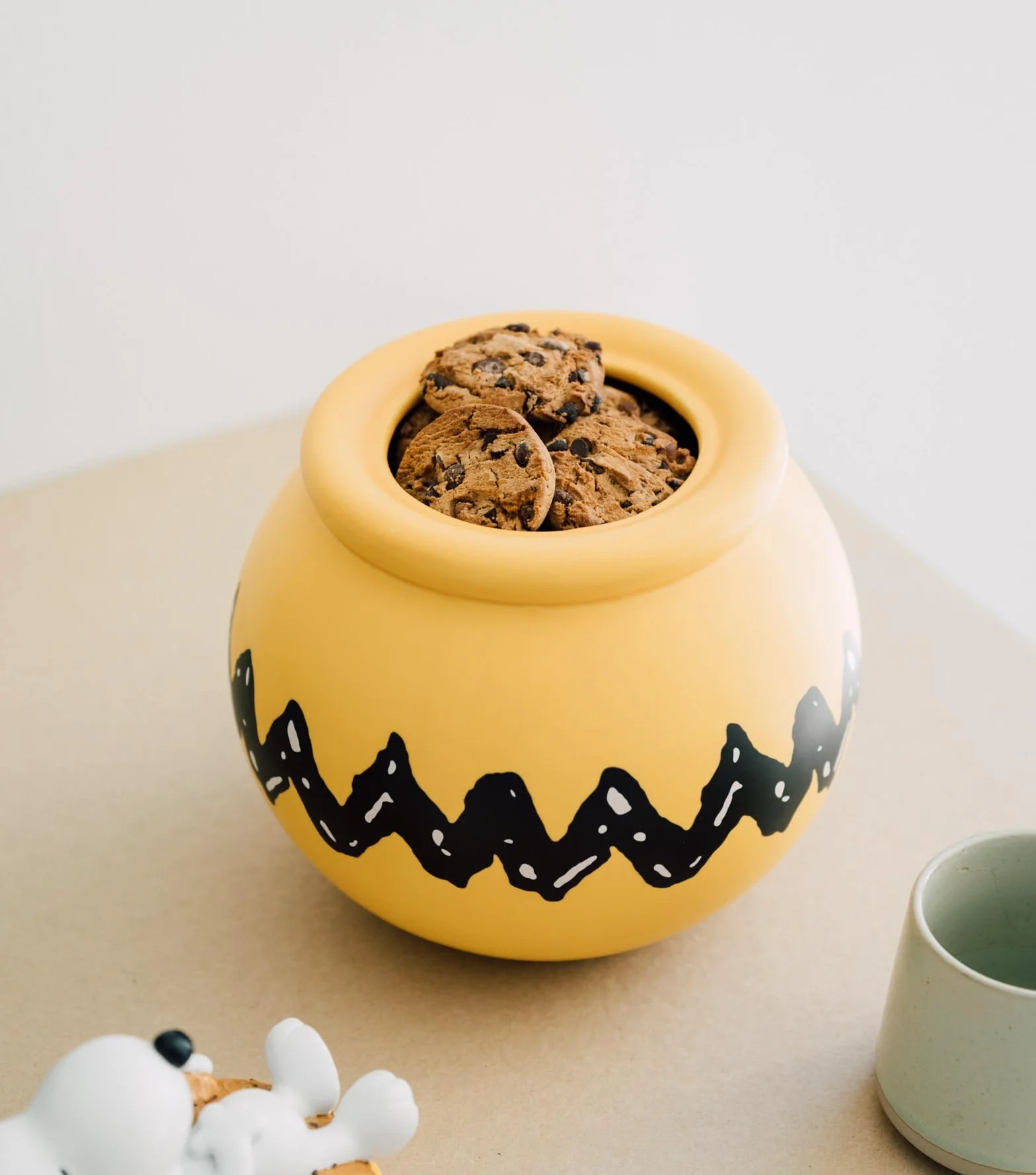 Grupo Erik - Pot à Biscuits Snoopy | Bocal avec Couvercle, Cookie Jar, Bonbonnière, Bocaux Rangement Cuisine