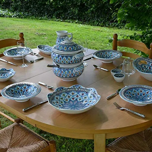 Couscoussier Bakir turquoise - Petit modèle