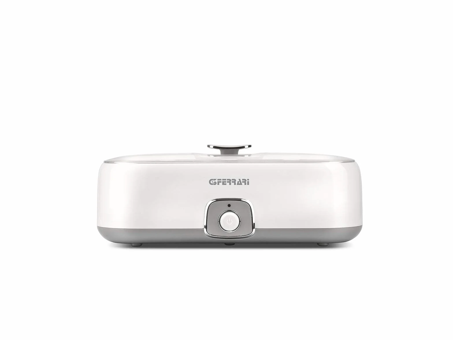 G3 Ferrari G10133 Fermento 4 Yaourtière, Plastique Verre, Blanc