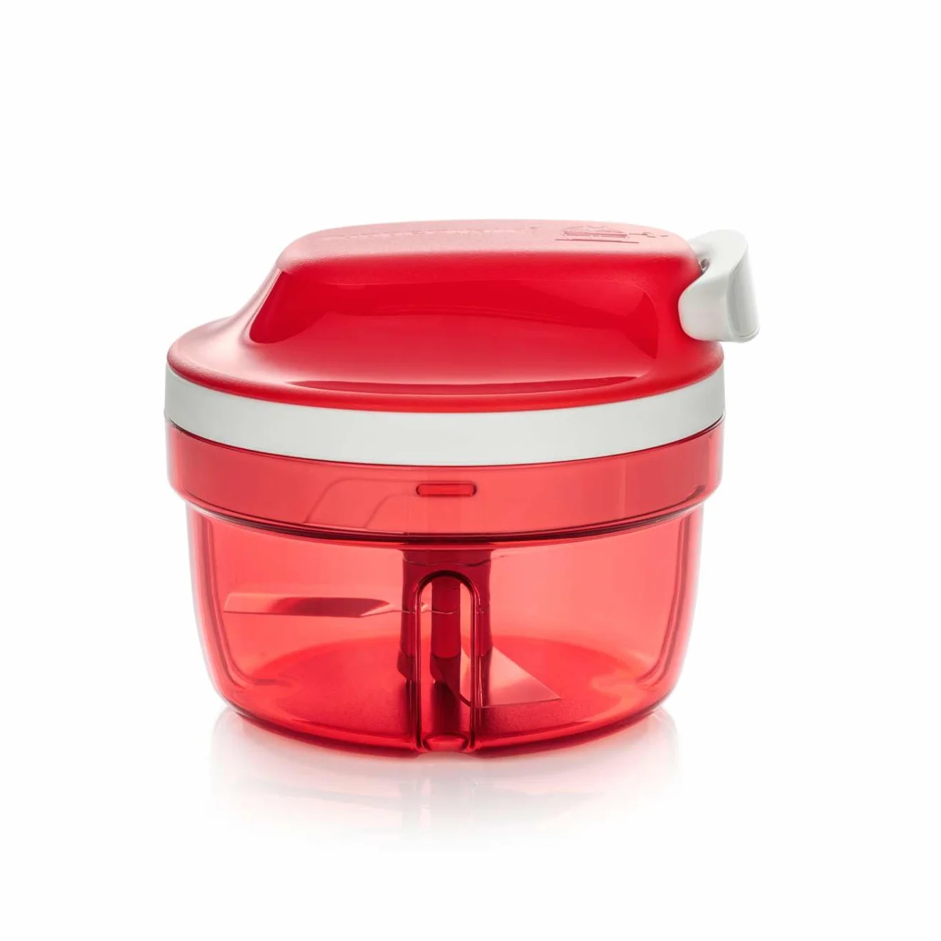 Tupperware SuperSonic Hachoir Mini, capacité de 300 ml, robot de cuisine manuel – ustensile de cuisine pour hacher les herbes, noix, ail, légumes