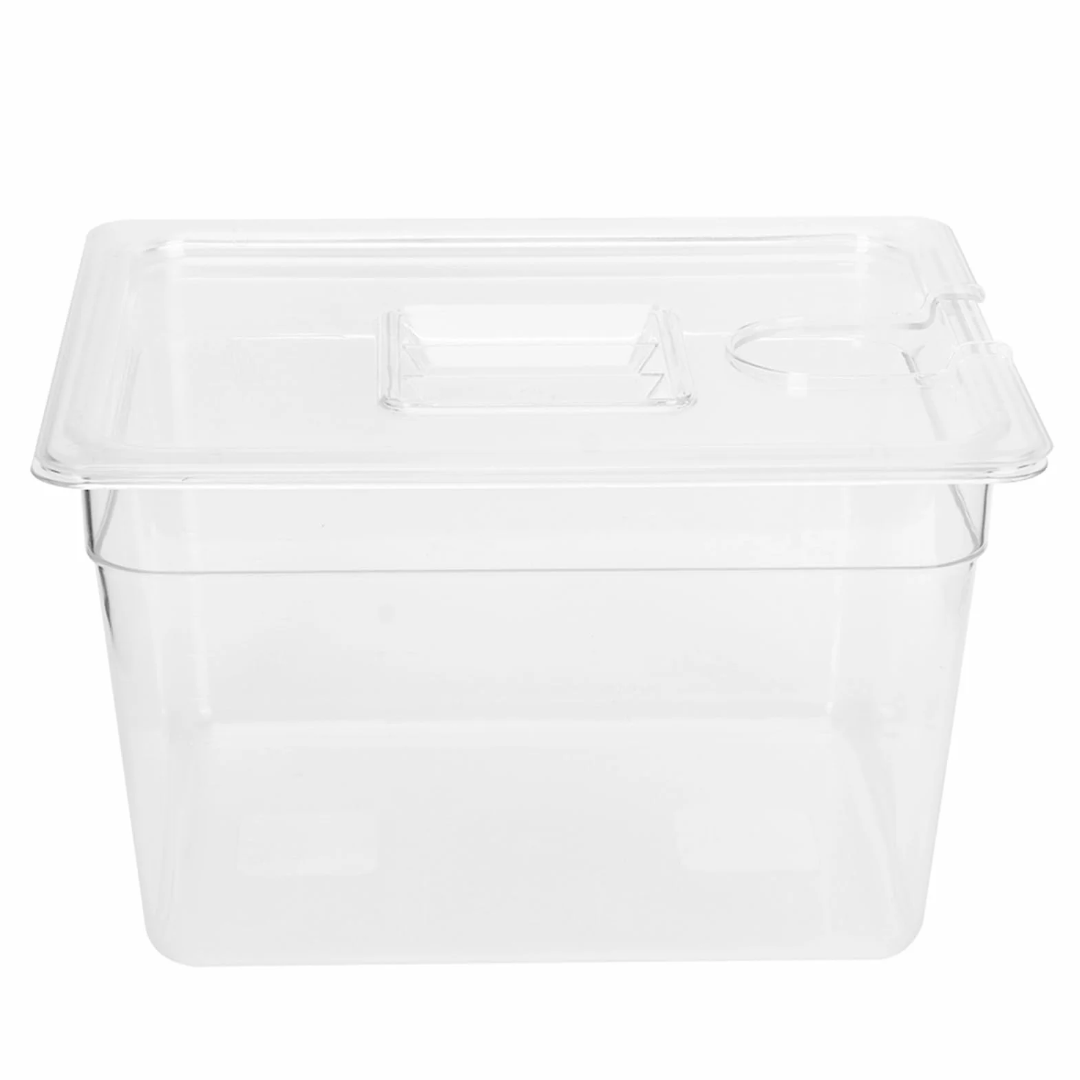 Récipient Sous Vide de 11 L avec Couvercle pour Thermoplongeur – Accessoire de Bain-marie pour la Cuisson à Basse Température