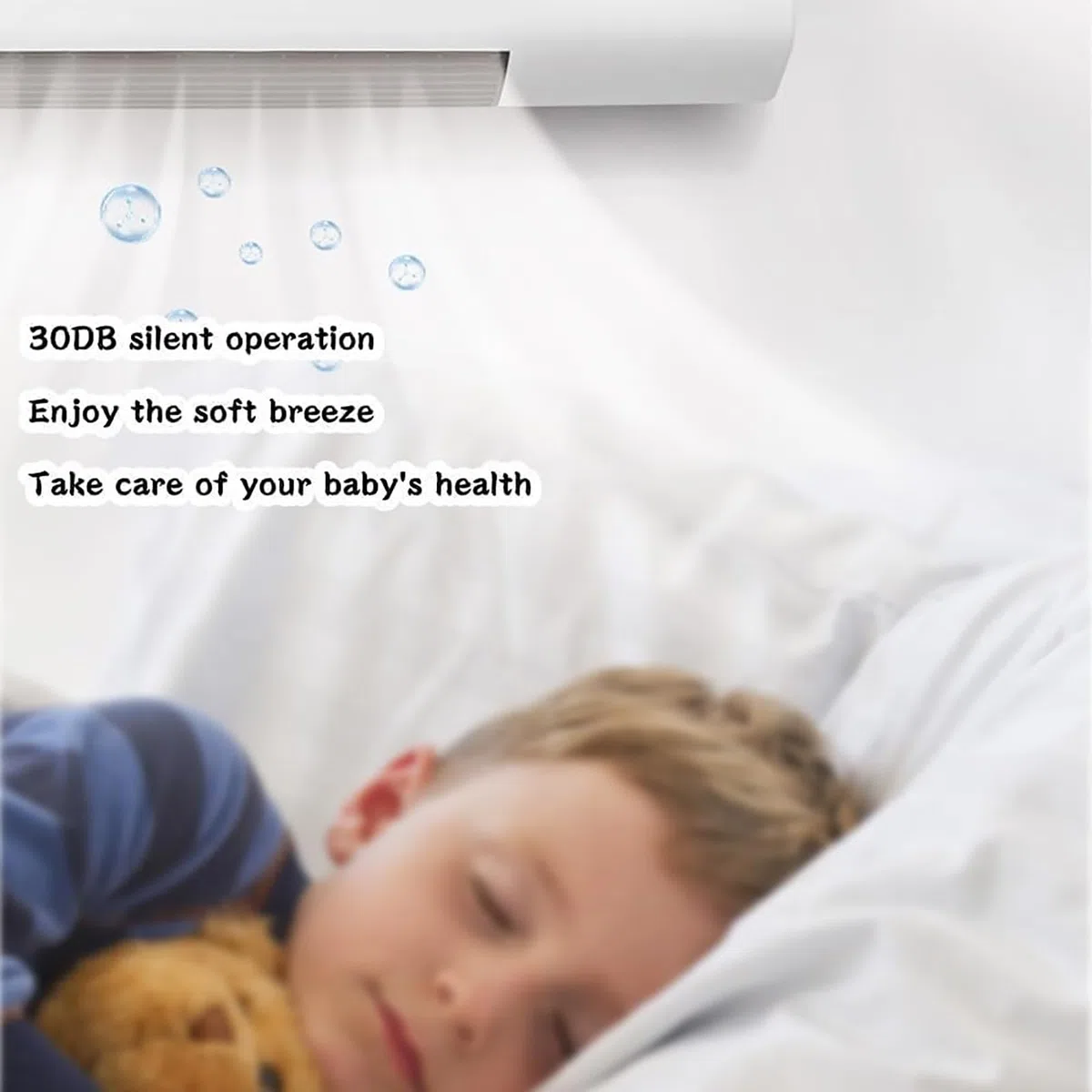 Climatiseur Portable 2000 W pour Tente, Chambre, Salon, Bureau - Température réglable (Chaud/Froid) avec télécommande, minuterie 8 Heures - Unité de climatisation Murale