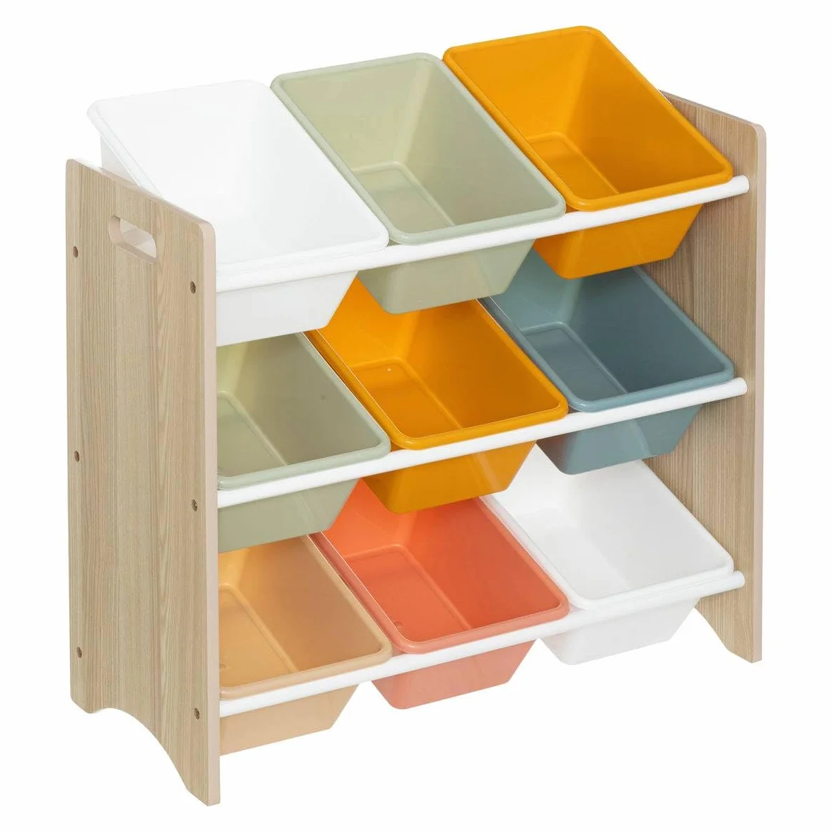 Atmosphera - Meuble Rangement Enfant iduna 60x64cm Multicolore
