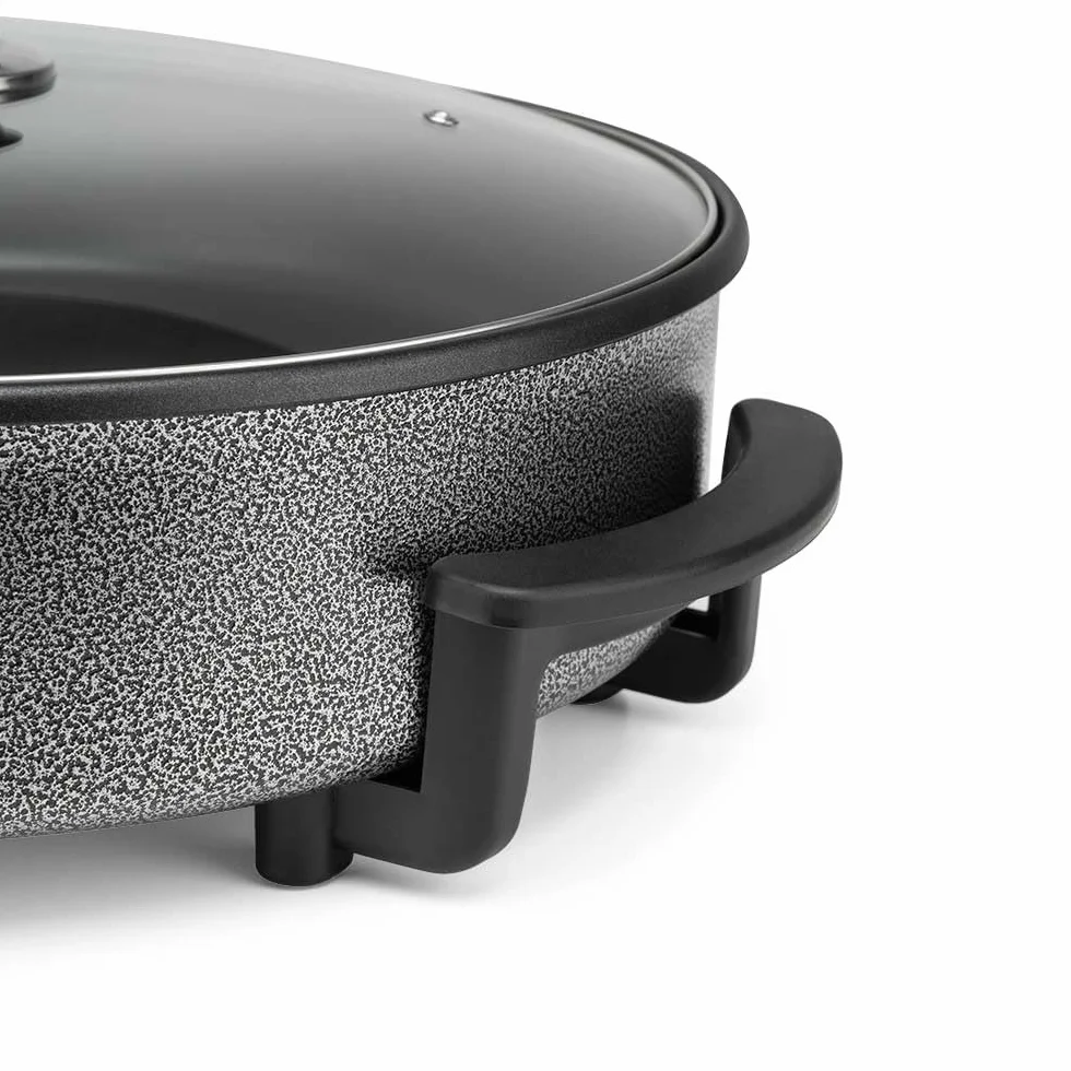 Orbegozo Autocuiseur électrique PZ 4270, 42 cm, 1500 W, capacité 10 litres, couvercle en verre avec poignée et valve de sécurité