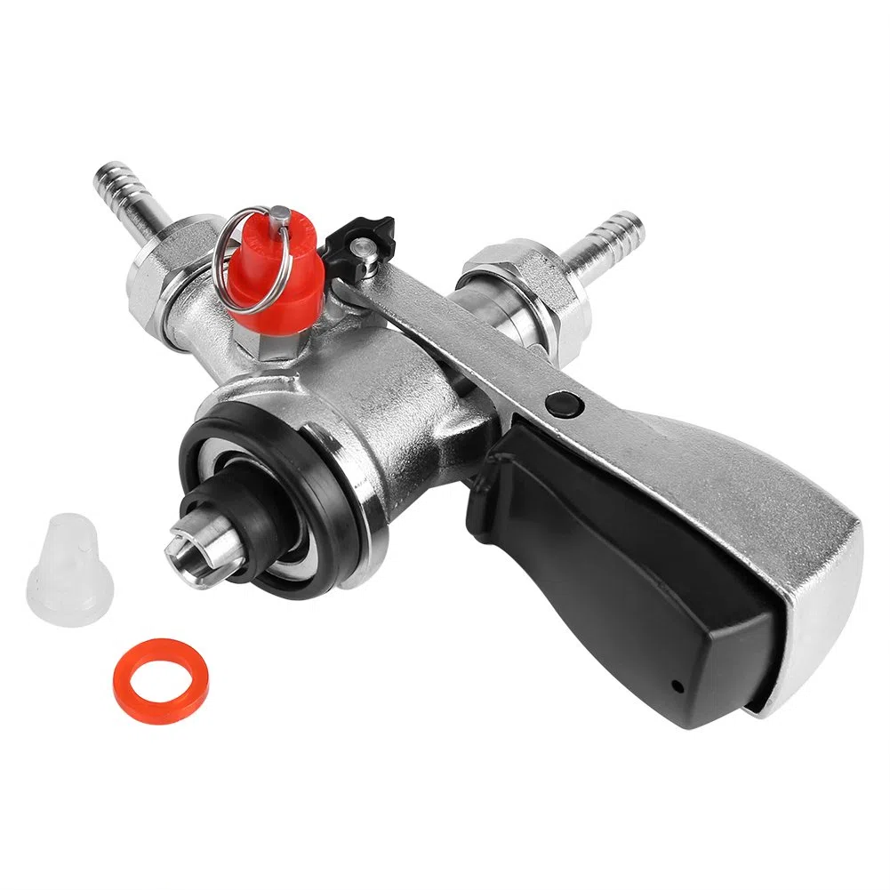 Coupleur de Baril Robinet de bière G5 / 8 S Type brouillon coupleur de Baril de bière Distributeur coupleur de Baril de bière pour Brassage de vin à la Maison Home