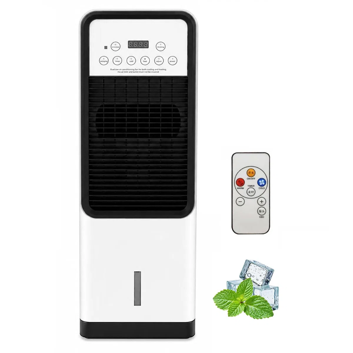 Climatiseur Portable 12000 BTU Avec Chauffage, Unité AC 4-en-1 Refroidissement Et Chauffage, Déshumidificateur Et Ventilateur – Télécommande, Minuterie 8H, Pour Chambre, Bureau, Camping-car, Garage