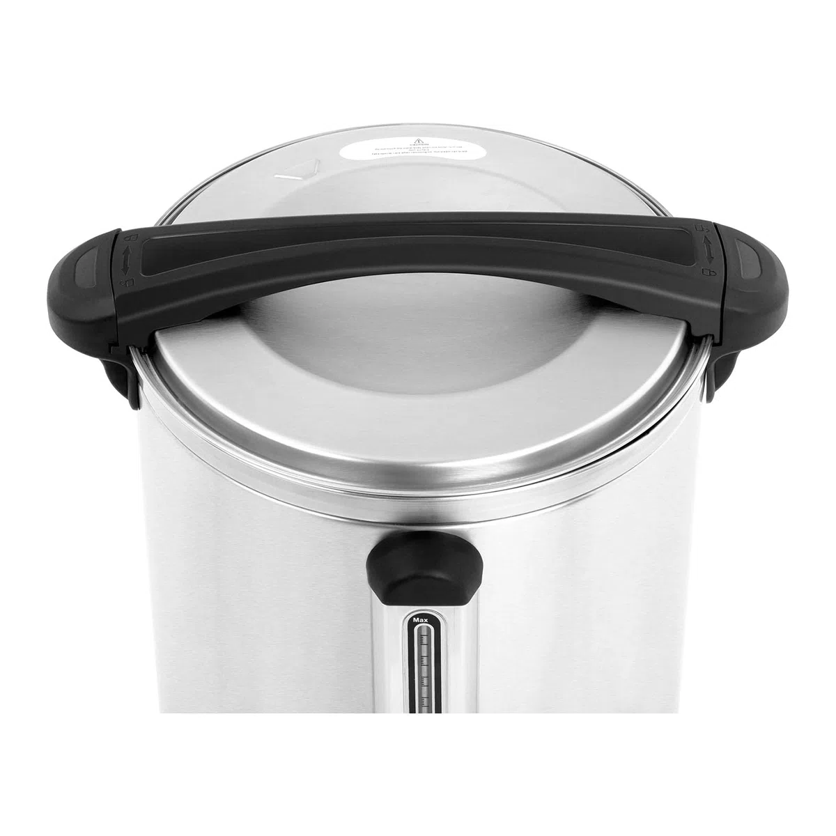 Royal Catering Distributeur D'Eau Chaude Avec Robinet En Acier Inoxydable Fontaine Bouilloire RC-WBDW20 (20,5 l, 2 500 W, 30-110 °C, Fonction De Maintien Au Chaud, Inox/Plastique)