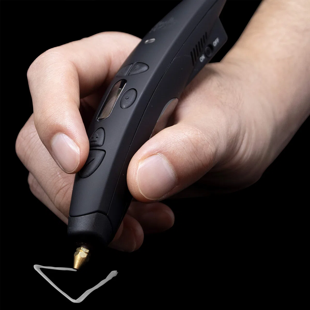 3Doodler Pro Plus Pen Set All Plugs Stylo 3D 2,2 mm Noir