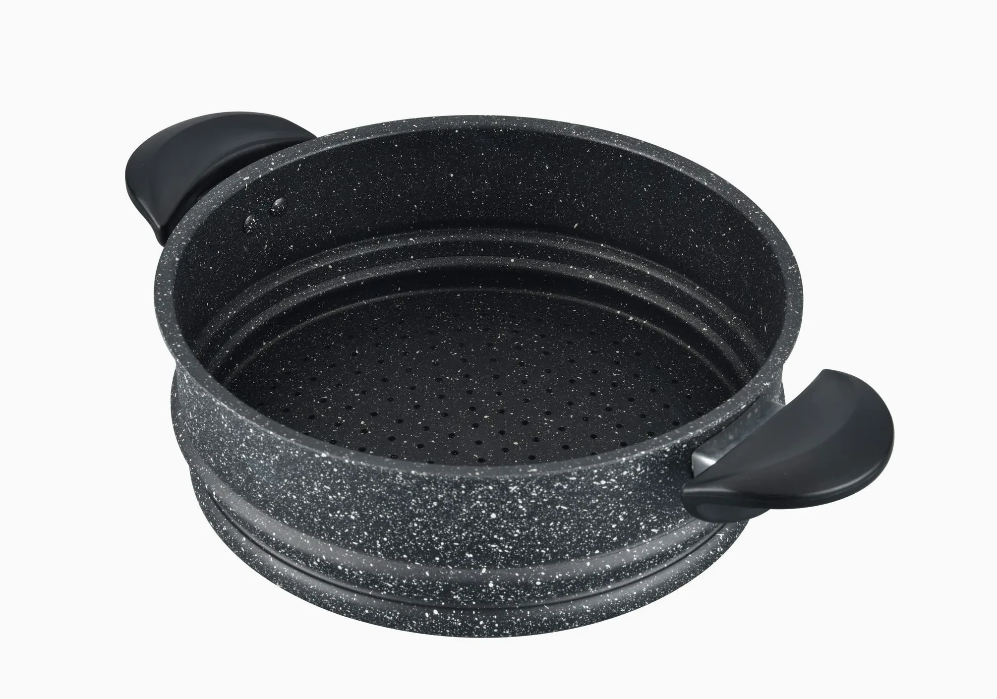 Cheffinger Pot à couscous Cheffinger - 26cm - 12L - Noir