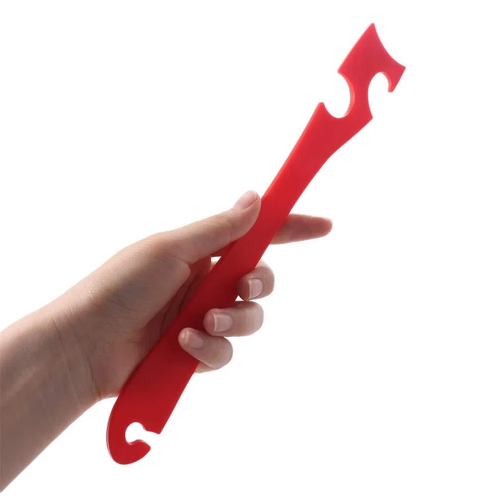 Lot de 2 outils à pousser et tirer pour grille de four à poignée de 27,9 cm de long - Accessoires pour grille-pain de cuisine