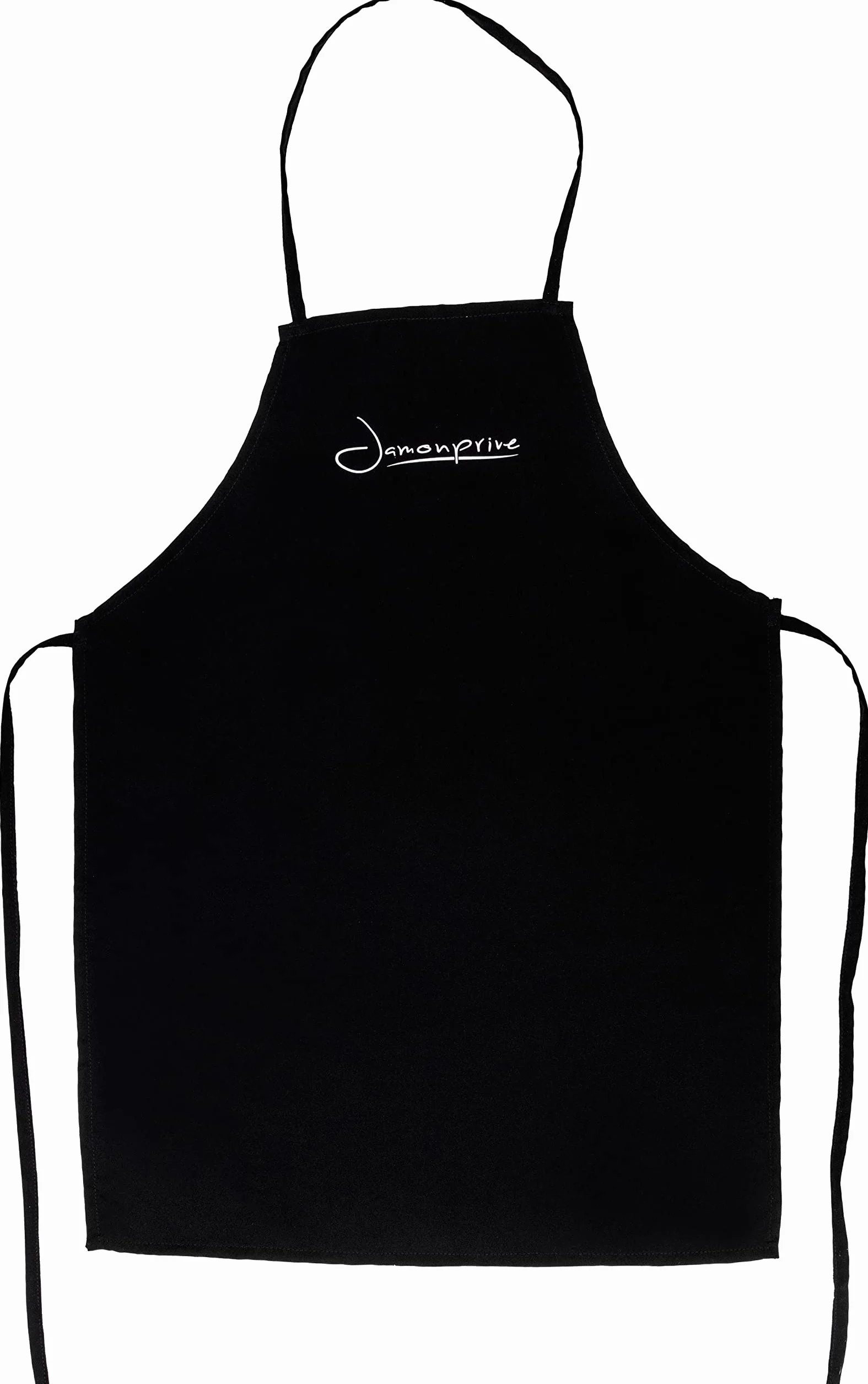 Jamonprive Support à Jambon Professionnel Laqué avec Couteau + Fusil à Aiguiser + Couvre Jambon + Torchon + Tablier + Pinces - Porte-Jambon Idéal pour le Jambon Serrano, Ibérique et le Prosciutto