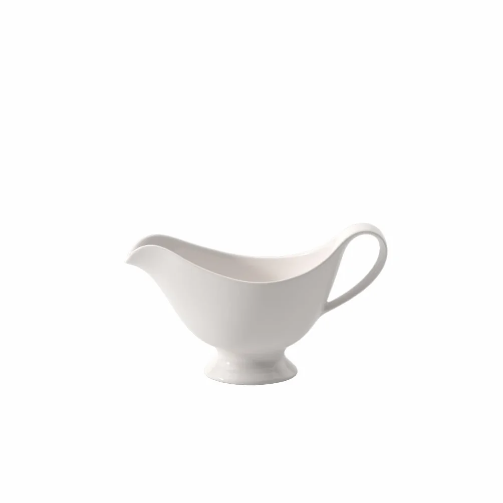 Villeroy & Boch - For Me Saucière, élégante en toute occasion, porcelaine premium, adaptée au lave-vaisselle, blanc, 400 ml