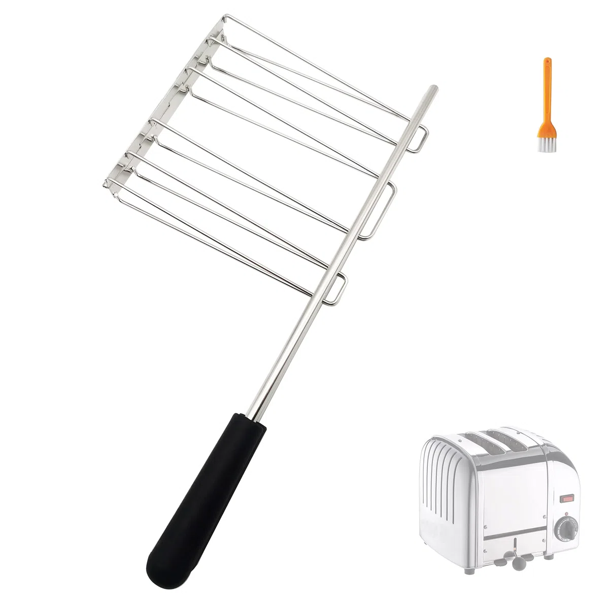 Pinces à Toast pour Grille-pain, compatible avec Dualit 00499 Sandwich Cage, torréfaction de sandwichs dans le grille-pain Dualit