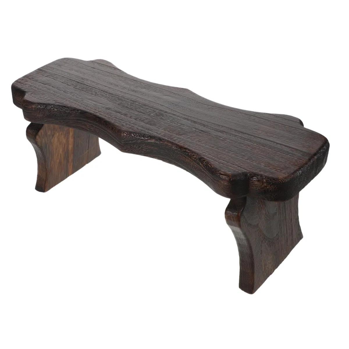 IMIKEYA Tabouret Bois Massif Petit Tabouret Sol Portable Bois Massif Petite Assise