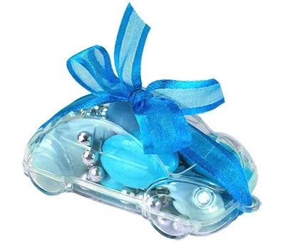 Boite à Dragée voiture naissance 12 Pièces
