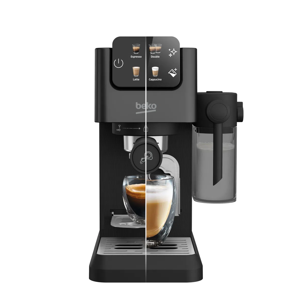 Beko Machine Expresso - compatible café moulu, capsules et dosettes