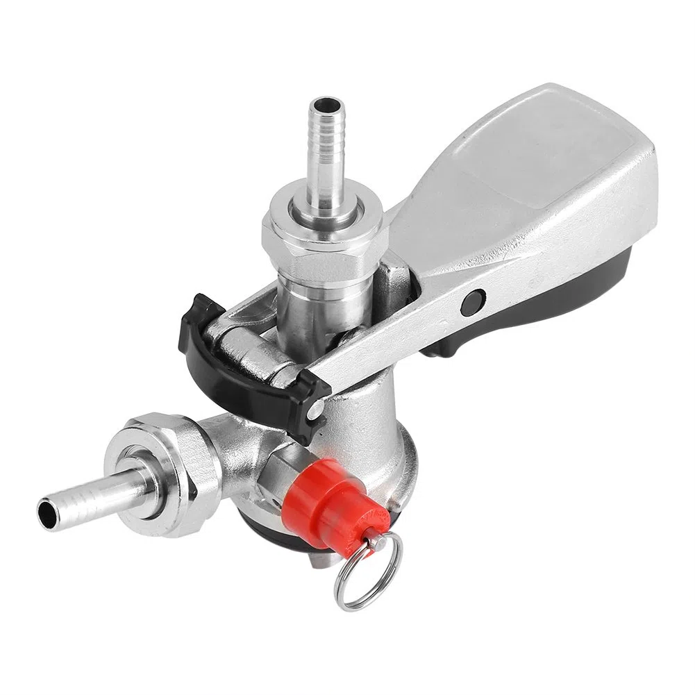 Coupleur de Baril Robinet de bière G5 / 8 S Type brouillon coupleur de Baril de bière Distributeur coupleur de Baril de bière pour Brassage de vin à la Maison Home