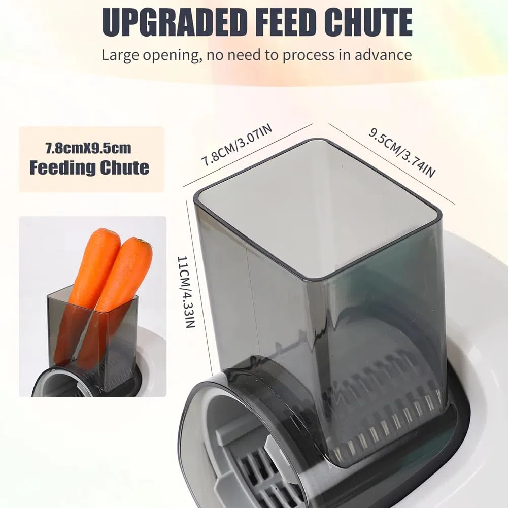 Râpe à Fromage Électrique Multifonction Trancheuse Électrique pour Salade pour Un Usage en Cuisine