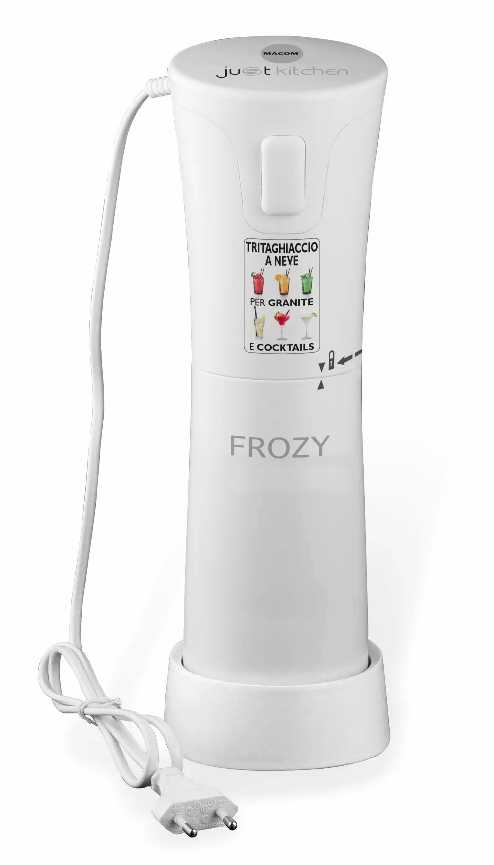 Macom - 861 Broyeur à glace électrique pour granités et cocktails