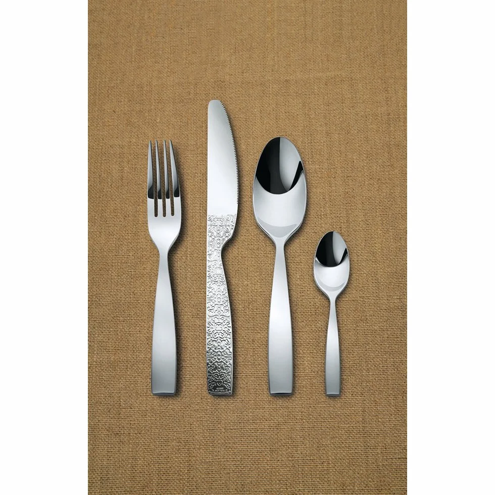 Alessi MW03/6 Couteau à dessert Acier Argent 3,00 x 22,00 x 5,50 cm