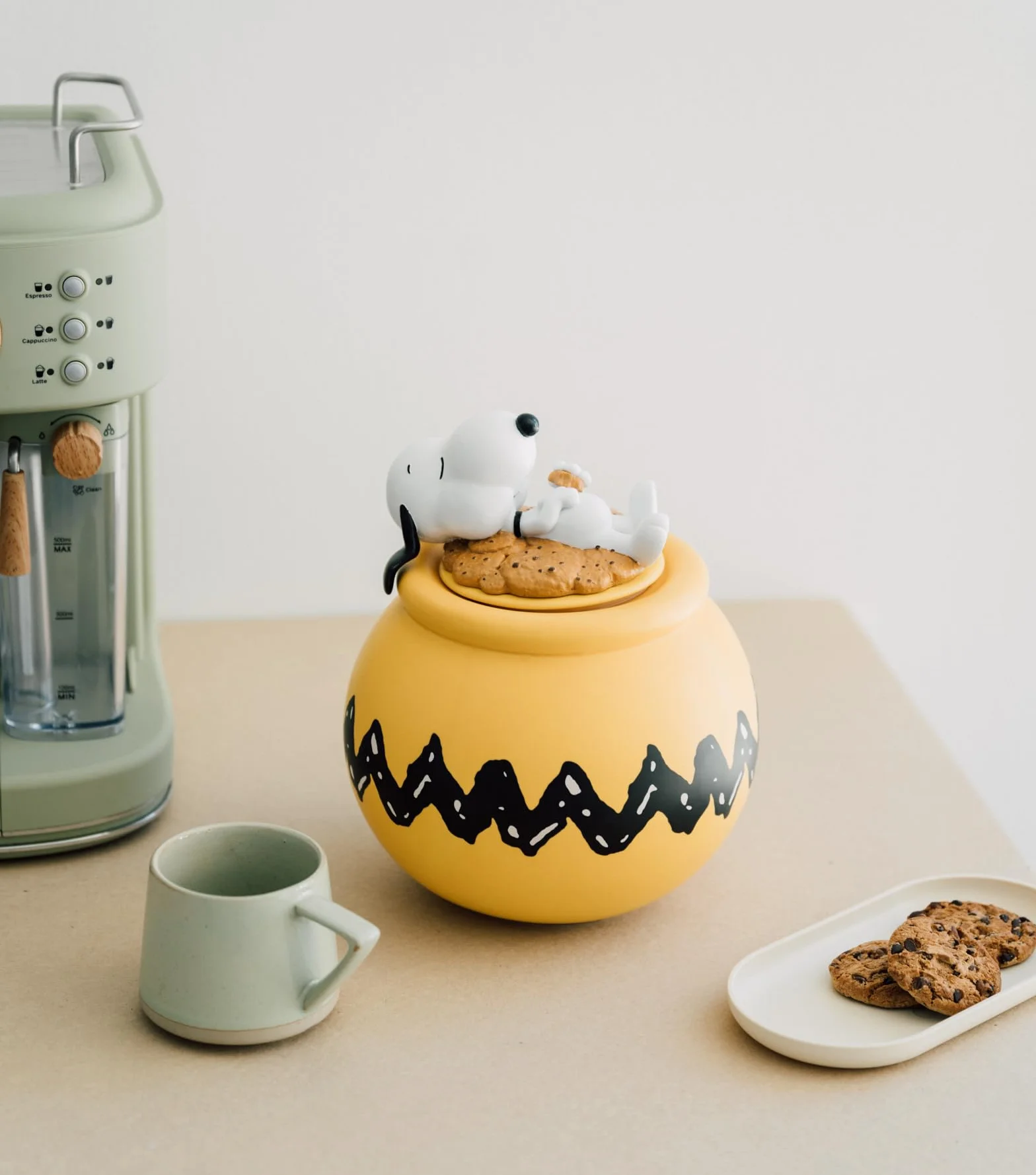 Grupo Erik - Pot à Biscuits Snoopy | Bocal avec Couvercle, Cookie Jar, Bonbonnière, Bocaux Rangement Cuisine