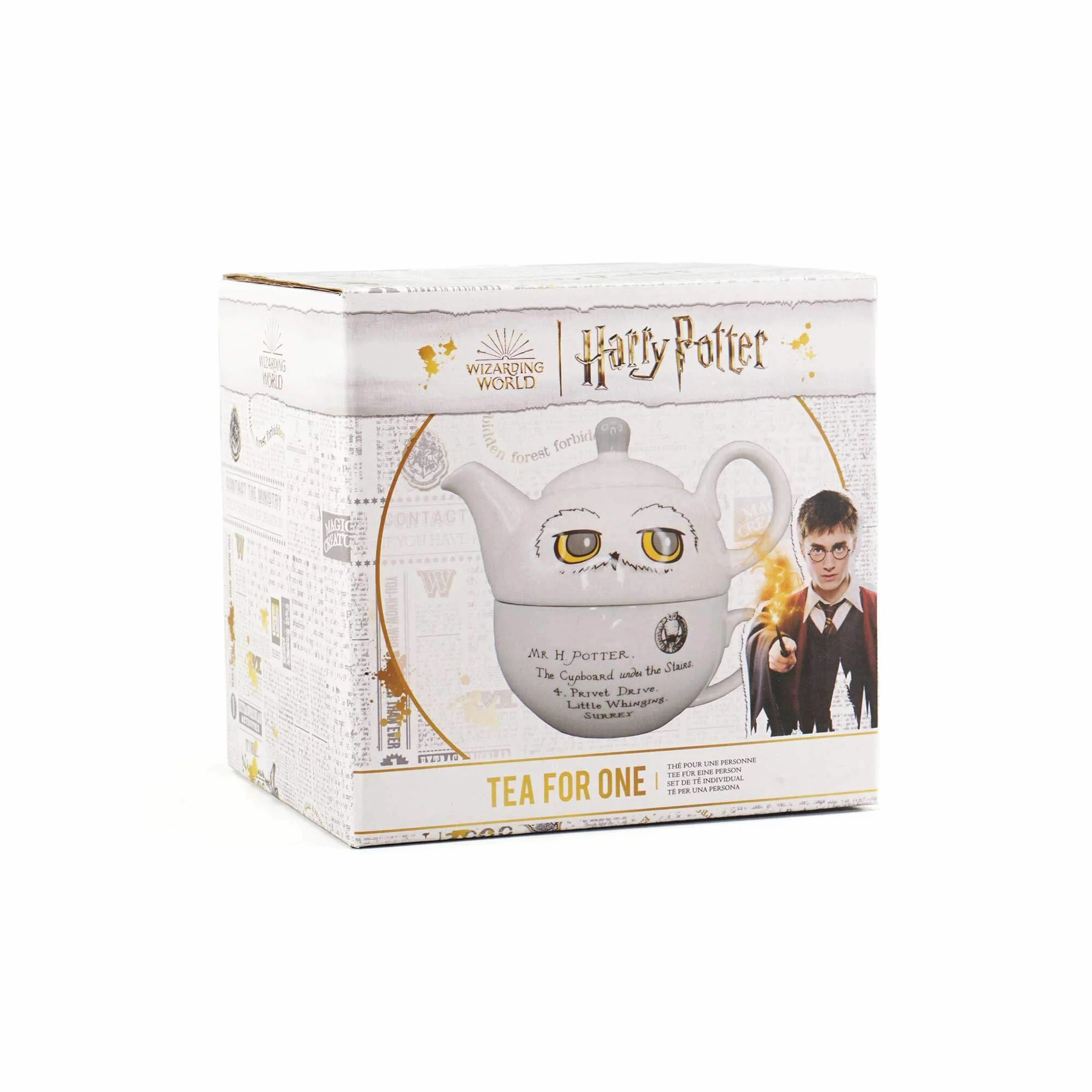 Harry Potter Hedwig Tea Set - Tea for One - Hedwig Owl Cup - Tea Pot for One - Small Teapot