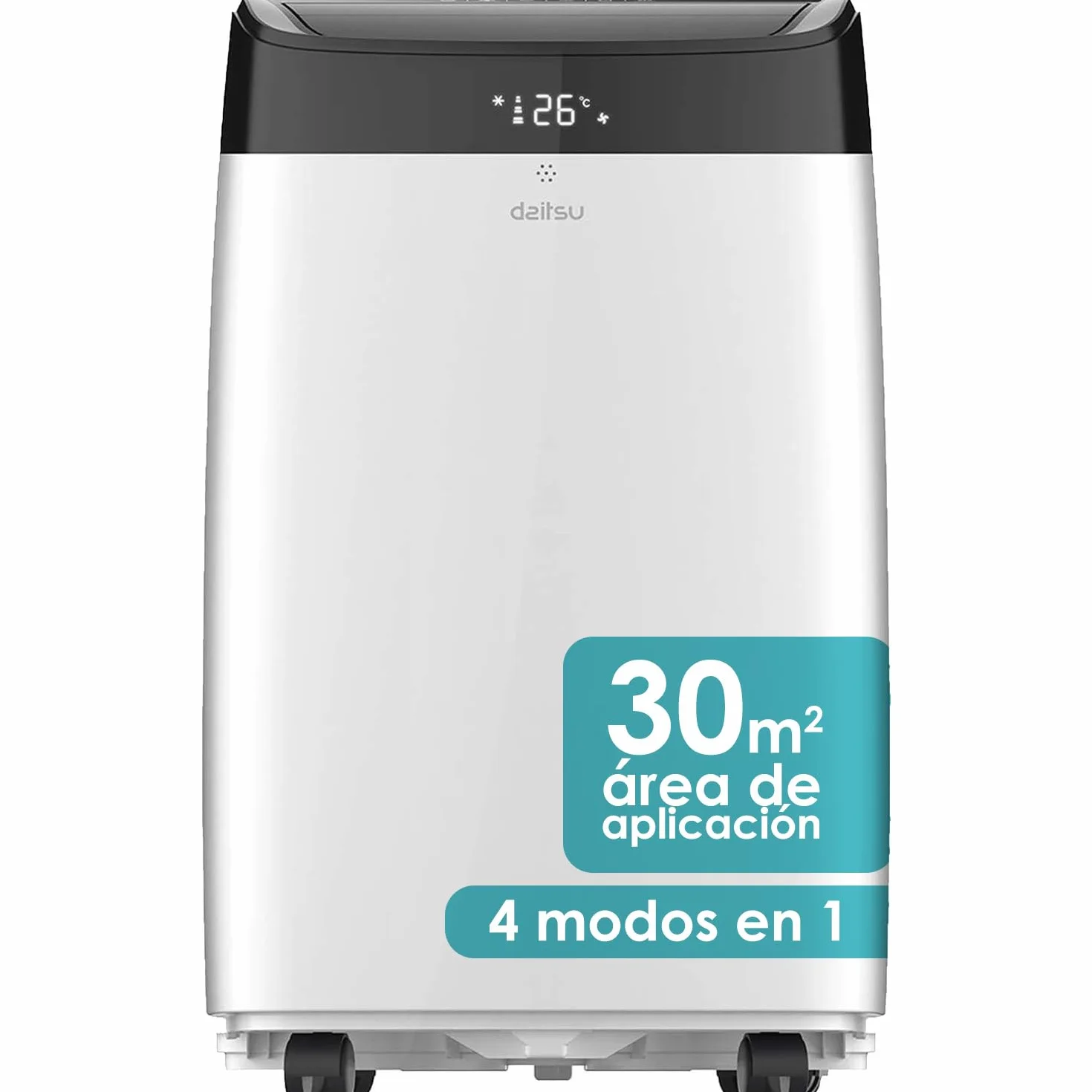 Daitsu Alisios Premium APD12FCX Aire Acondicionado Portátil con Bomba de Calor WiFi 3009 Frigorías
