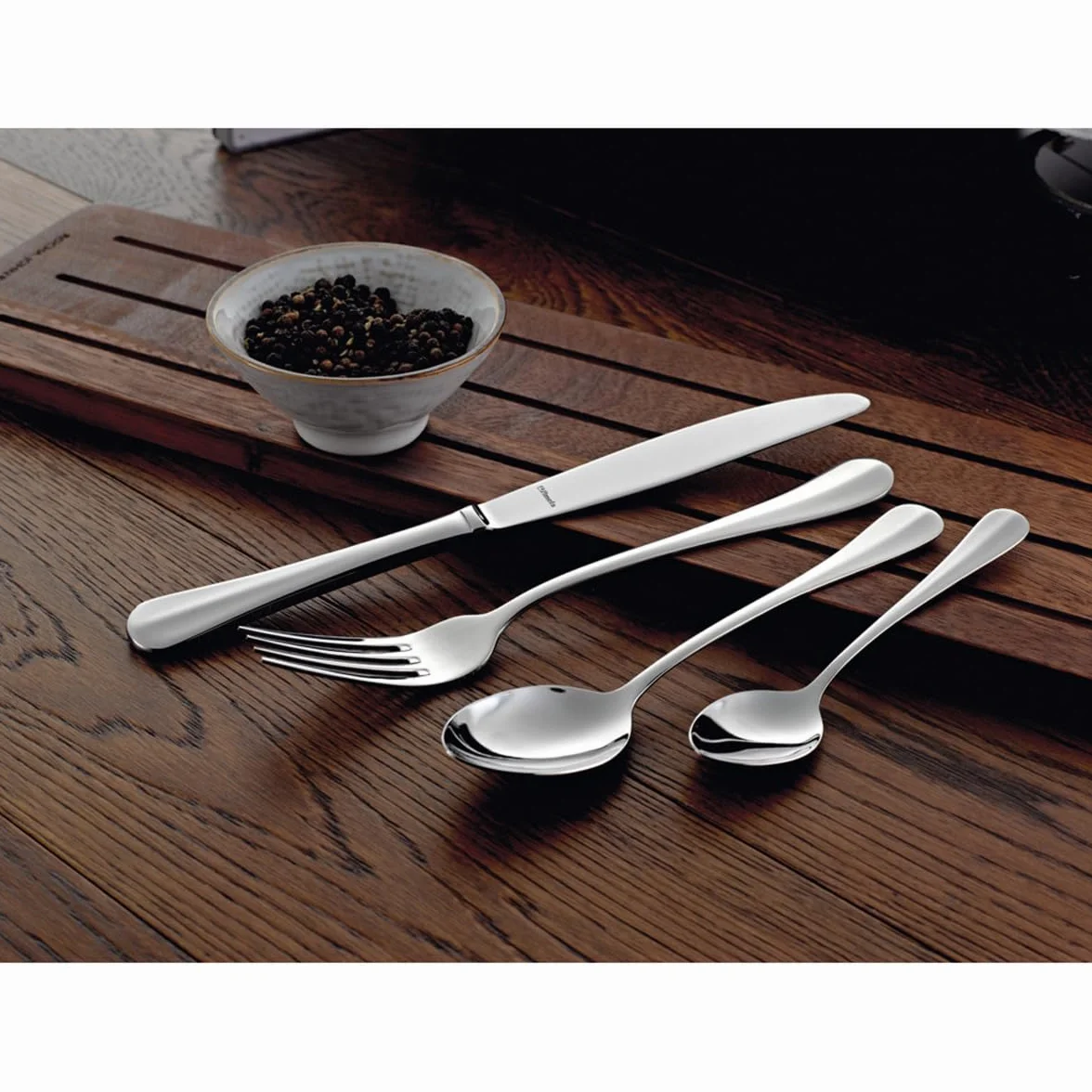 Daily baguette - 12 couteaux dessert universel rond
